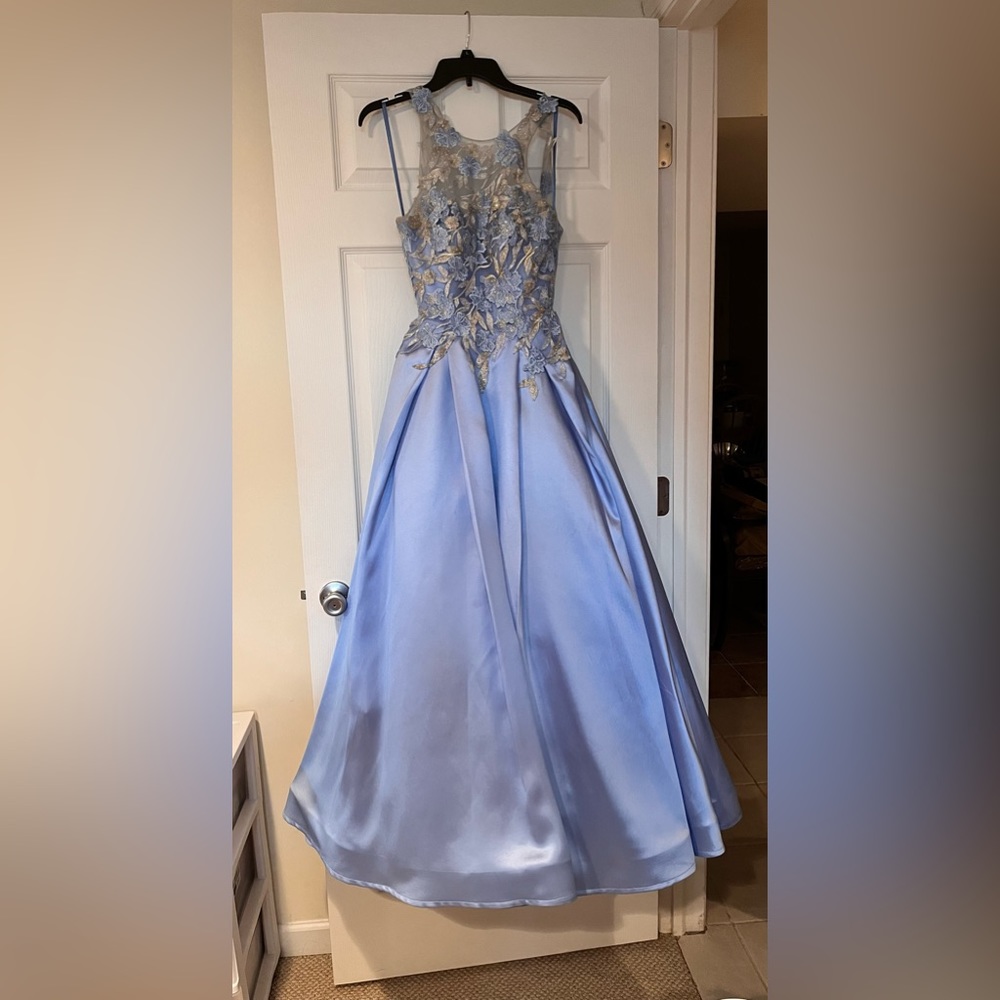 Blue Prom Dress